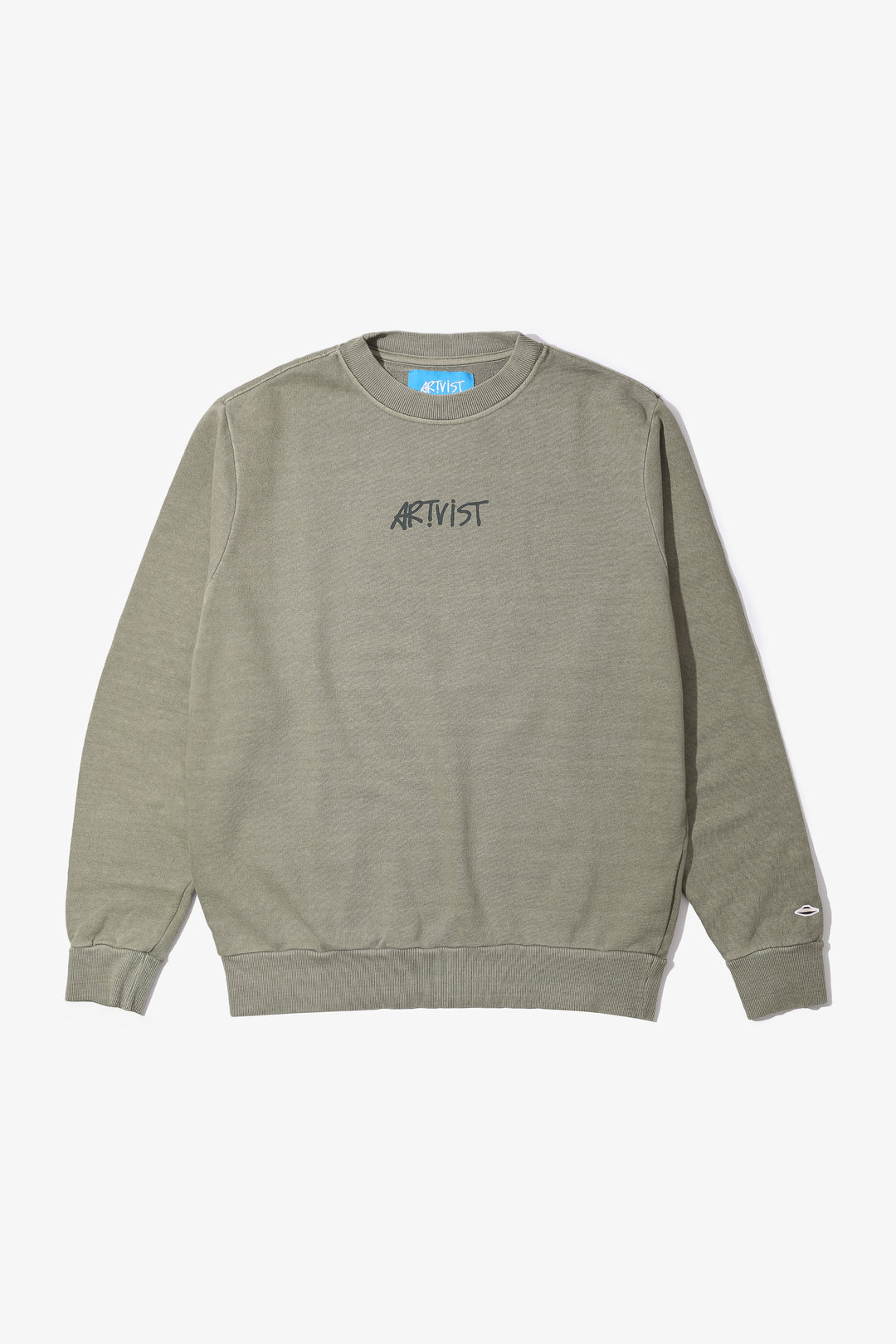 MOLETOM ALVA CREWNECK - STONED VETIVER GREEN