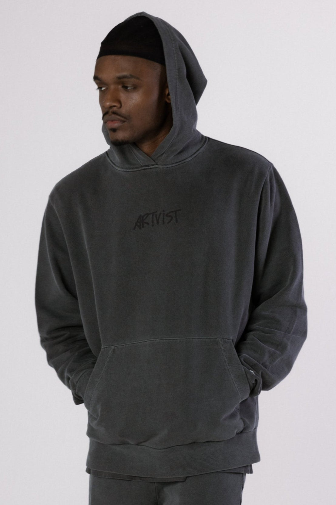 MOLETOM ALVA COM CAPUZ - STONED PIRATE BLACK