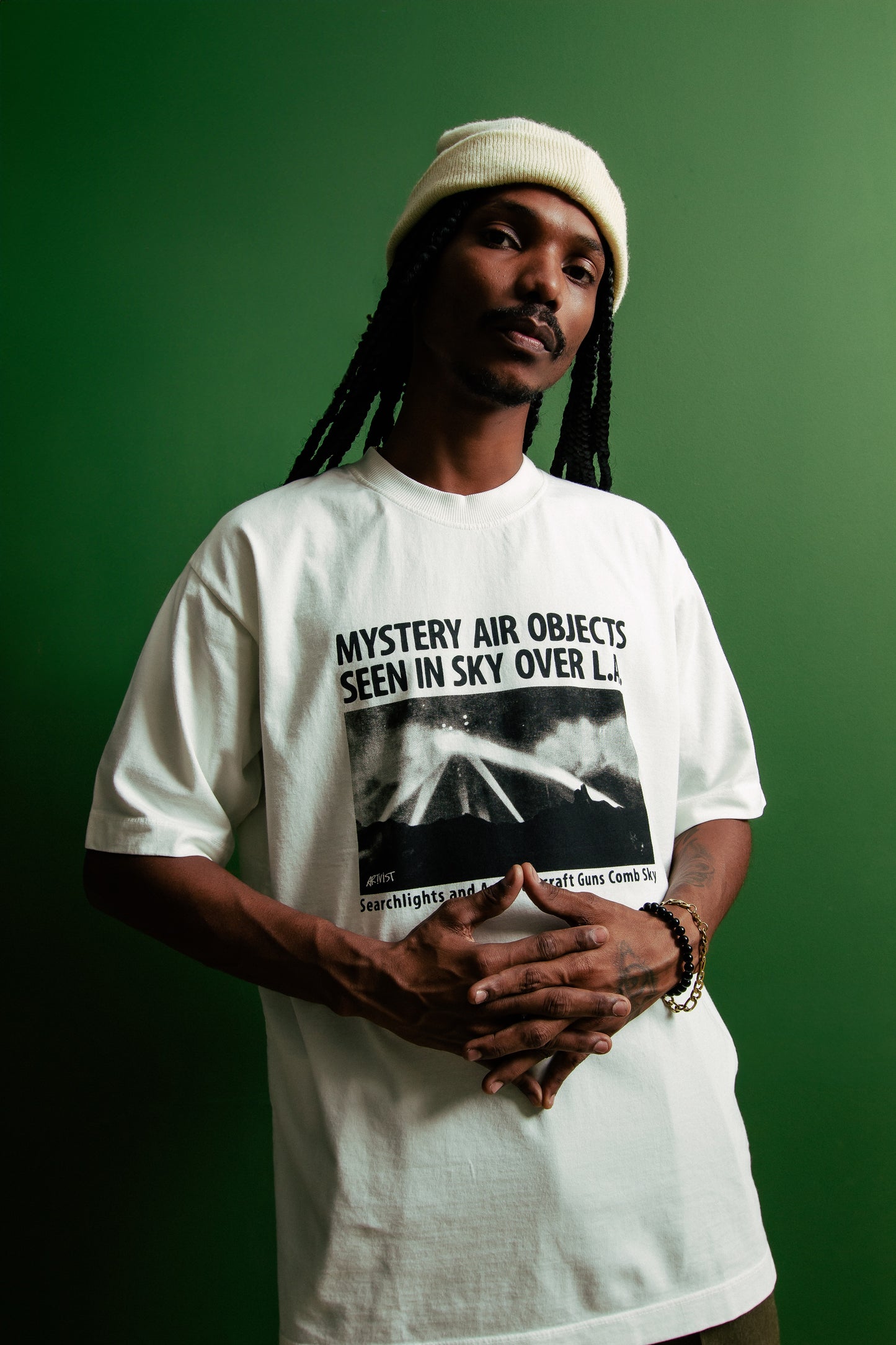 T-SHIRT ARTIVIST BATTLE OF LA OFF-WHITE