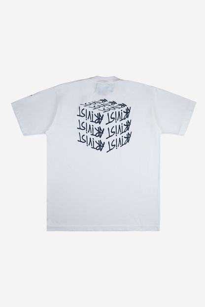 T-SHIRT ARTIVIST CUBE OFF-WHITE