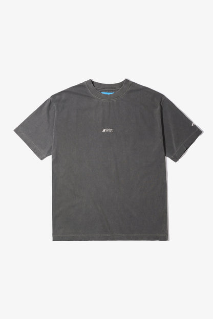 CHEST LOGO ERA TEE ESSENTIAL - STONED PIRATE BLACK