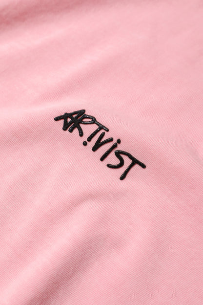 CHEST LOGO ERA TEE ESSENTIAL - STONED PINK SHADOW