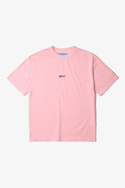 CHEST LOGO ERA TEE ESSENTIAL - STONED PINK SHADOW