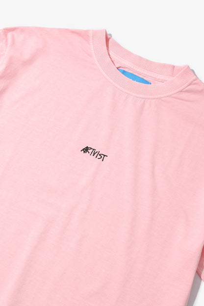 CHEST LOGO ERA TEE ESSENTIAL - STONED PINK SHADOW