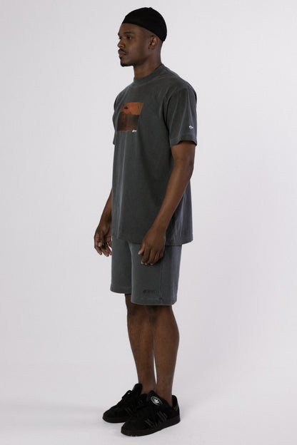 CERRADO EXODUS VTG TEE - STONED PIRATE BLACK