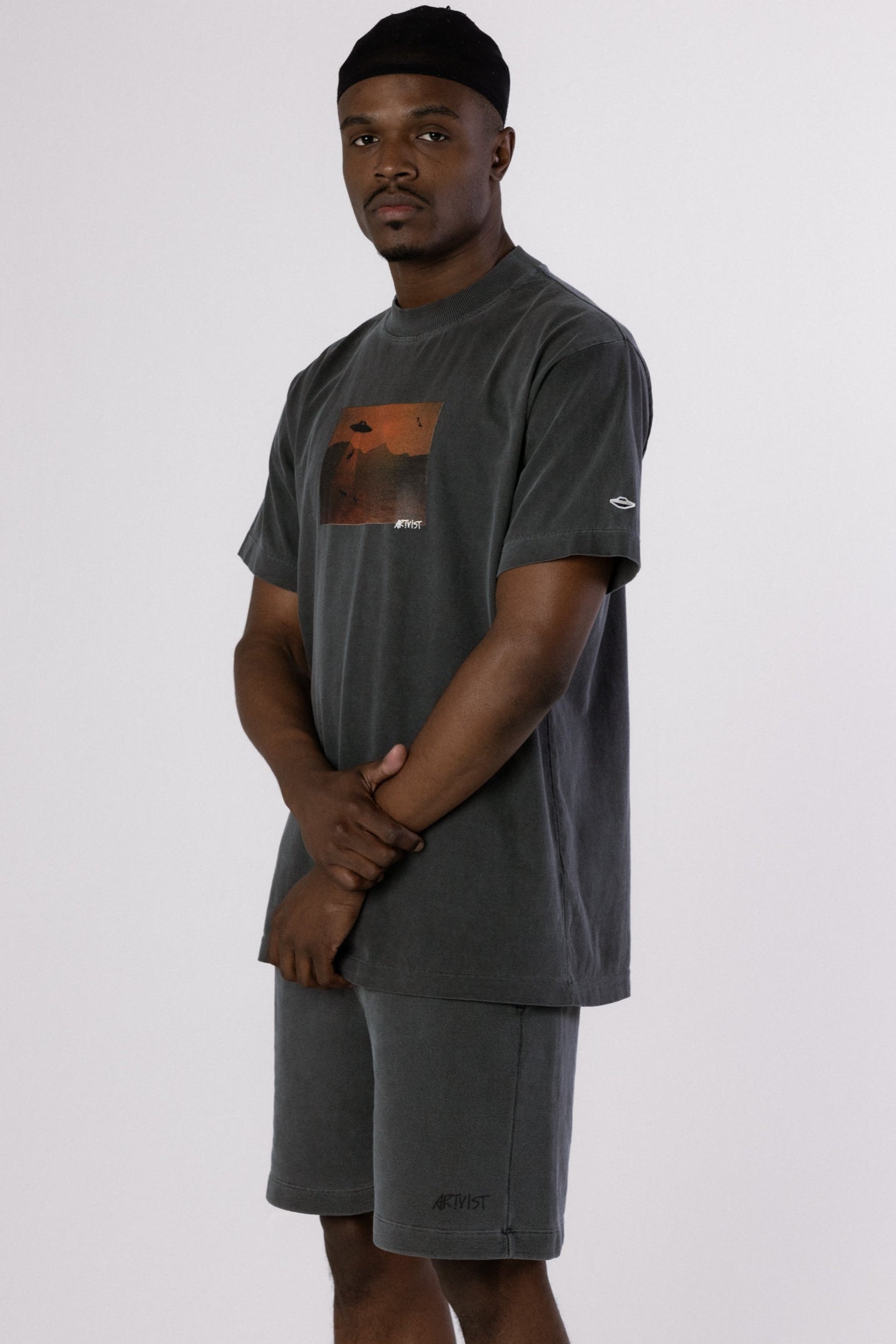 CERRADO EXODUS VTG TEE - STONED PIRATE BLACK