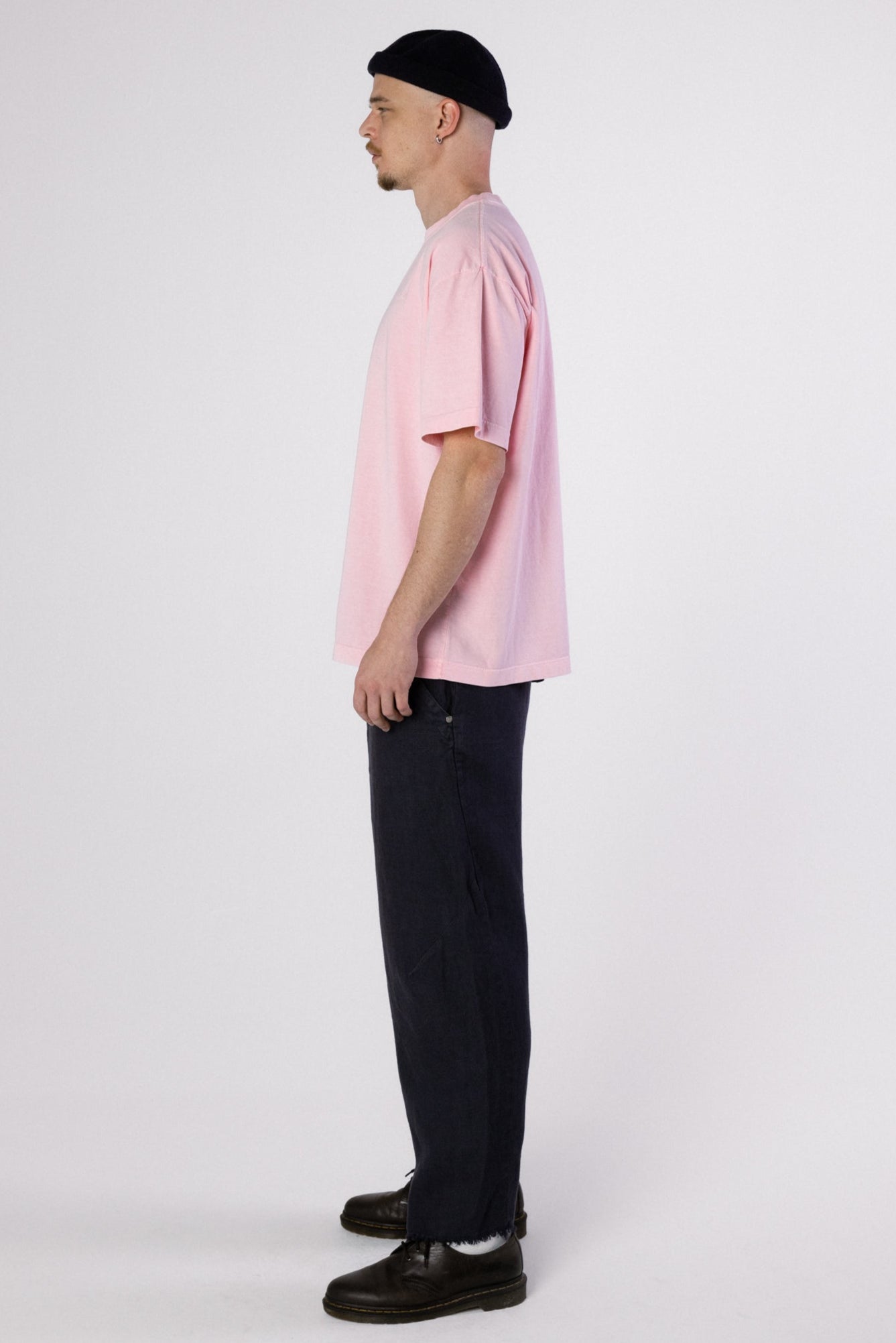 CHEST LOGO ERA TEE ESSENTIAL - STONED PINK SHADOW