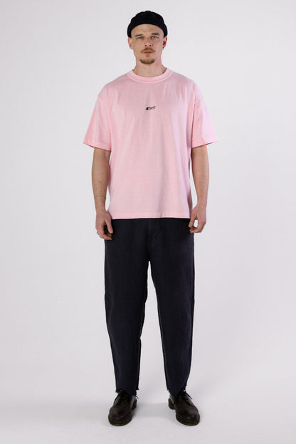 CHEST LOGO ERA TEE ESSENTIAL - STONED PINK SHADOW