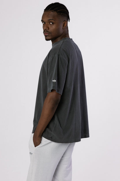 CHEST LOGO ERA TEE ESSENTIAL - STONED PIRATE BLACK