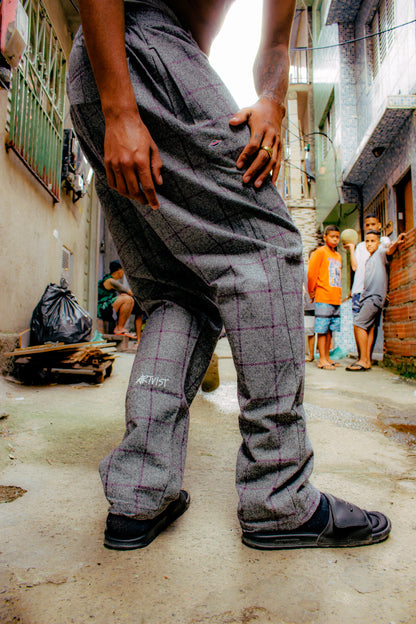 CALÇA ARTIVIST CHESS GRAY